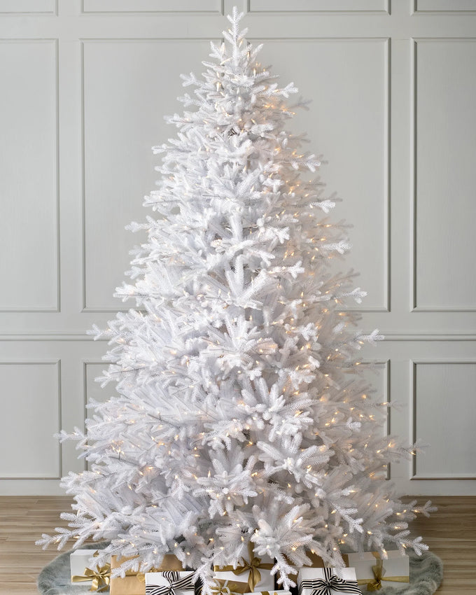 Árvore de Natal Pinheiro Branco Denali